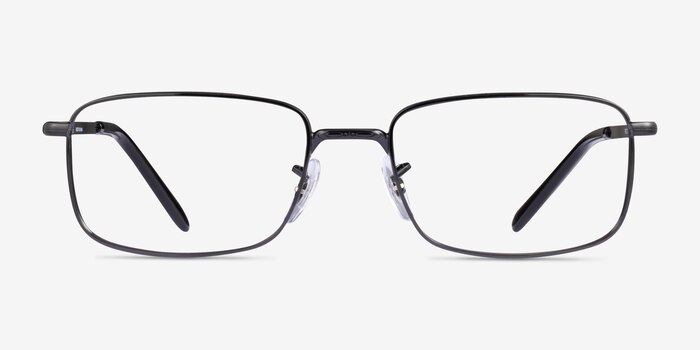 Ray-Ban RB3717V Black Metal Eyeglass Frames from EyeBuyDirect