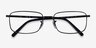 Ray-Ban RB3717V Black MetalEyeglass Frames from EyeBuyDirect, Closed View