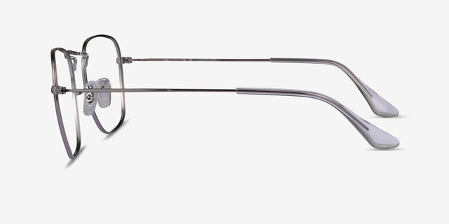 Ray-Ban RB3857V Frank Gunmetal MetalEyeglass Frames from EyeBuyDirect, Side View
