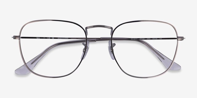 Ray-Ban RB3857V Frank Gunmetal MetalEyeglass Frames from EyeBuyDirect, Closed View
