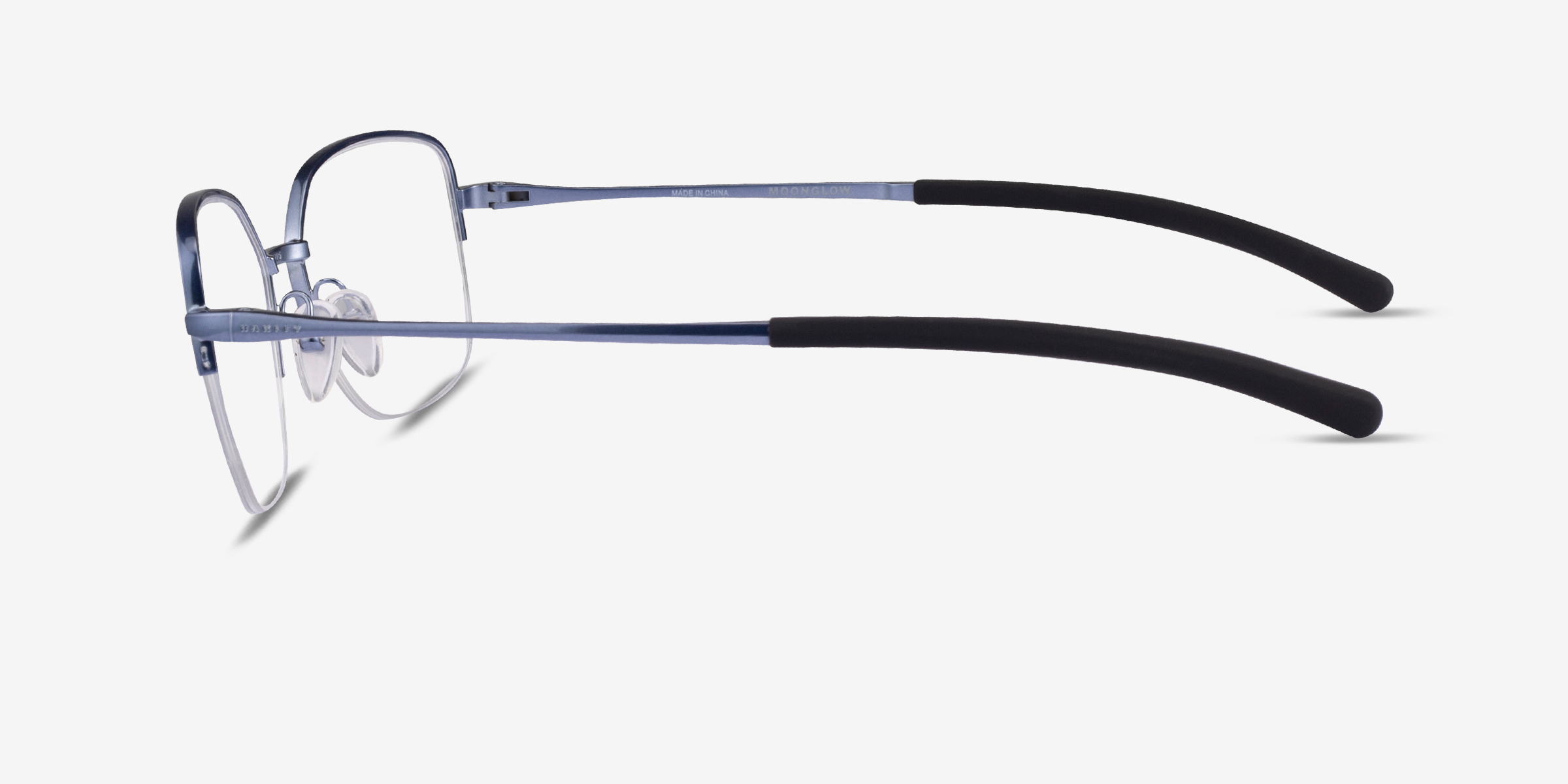 Oakley Moonglow - Square Satin Blue Frame Eyeglasses | Eyebuydirect