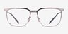 ARNETTE Maybe Mae Gunmetal MetalEyeglass Frames from EyeBuyDirect, Front View