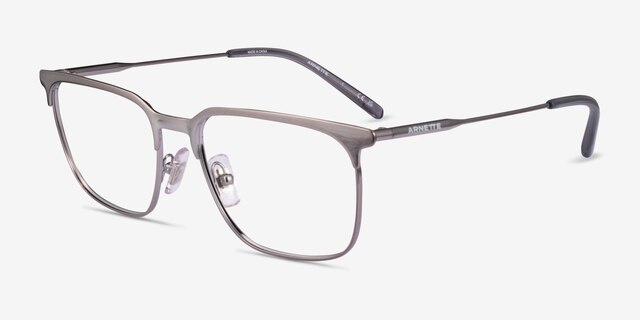 ARNETTE Maybe Mae Gunmetal MetalEyeglass Frames from EyeBuyDirect, Angle View