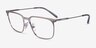 ARNETTE Maybe Mae Gunmetal MetalEyeglass Frames from EyeBuyDirect, Angle View
