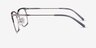 ARNETTE Maybe Mae Gunmetal MetalEyeglass Frames from EyeBuyDirect, Side View
