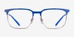 ARNETTE Maybe Mae Royal Blue MetalEyeglass Frames from EyeBuyDirect, Front View