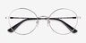 Vogue Eyewear VO4127 Silver MetalEyeglass Frames from EyeBuyDirect, Closed View