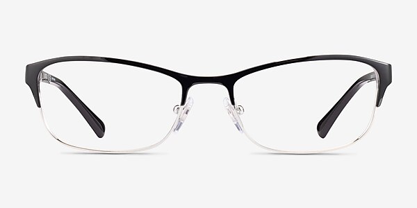 Vogue Eyewear VO4057B Black Silver Métal Montures de lunettes de vue