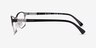 Vogue Eyewear VO4057B Black Silver MetalEyeglass Frames from EyeBuyDirect, Side View