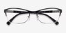 Vogue Eyewear VO4057B Black Silver MetalEyeglass Frames from EyeBuyDirect, Closed View