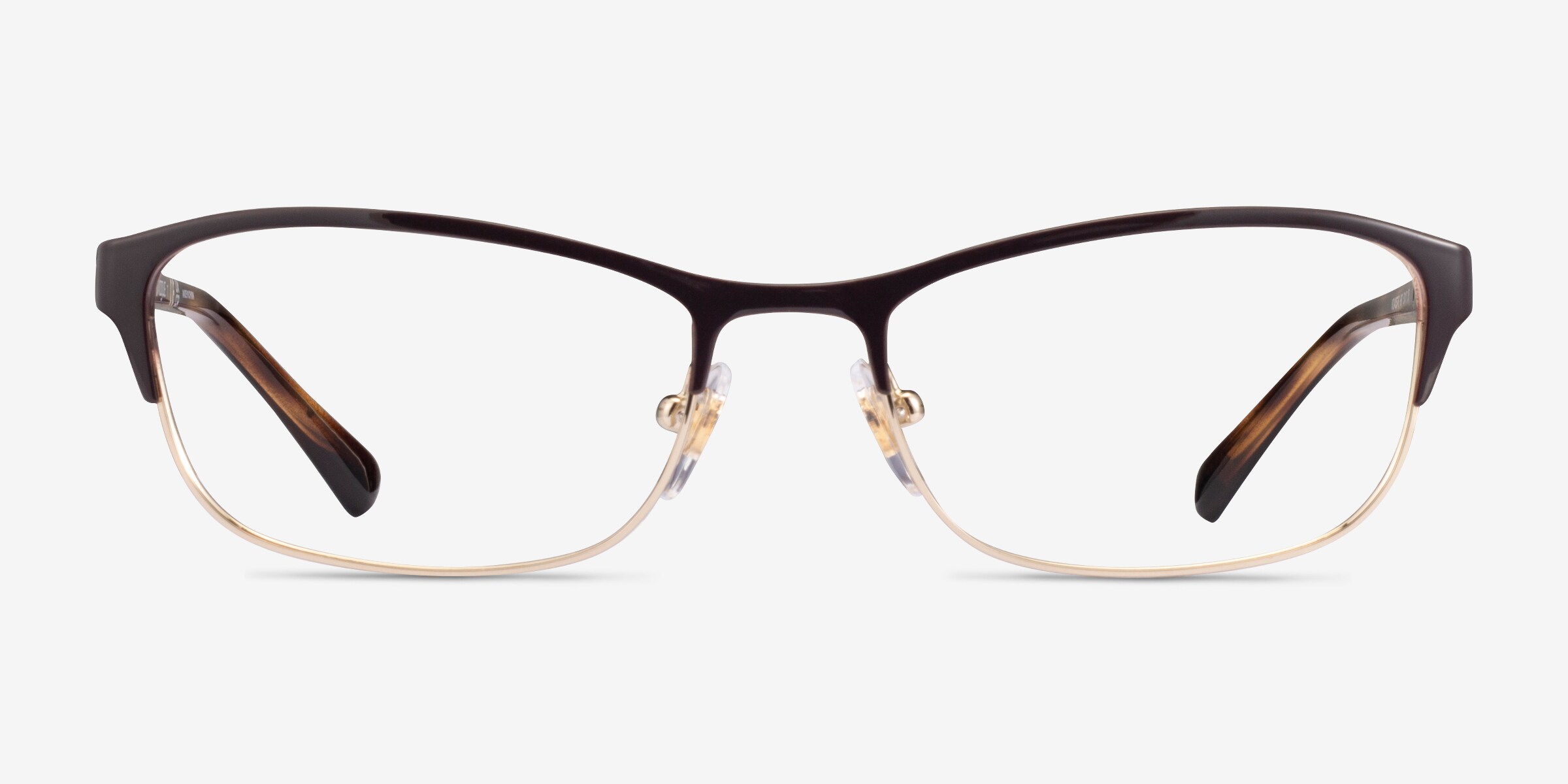 Vogue VO4057-B 997 Eyeglasses Brown Gold Tortoise Cat Eye Frames‎ 54-17-140 Demo VO5704B Eyeglasses - Vogue Authorized Retailer | coolframes  main image 2