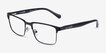 ARNETTE Component Shiny Black MetalEyeglass Frames from EyeBuyDirect, Angle View