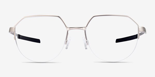 Oakley Inner Foil Satin Chrome Metal Eyeglass Frames