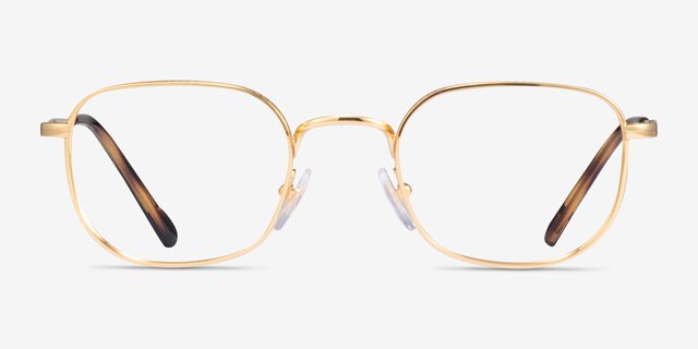 Vogue Eyewear VO4172 Gold MetalEyeglass Frames from EyeBuyDirect, Front View