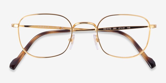 Vogue Eyewear VO4172 Gold MetalEyeglass Frames from EyeBuyDirect, Closed View