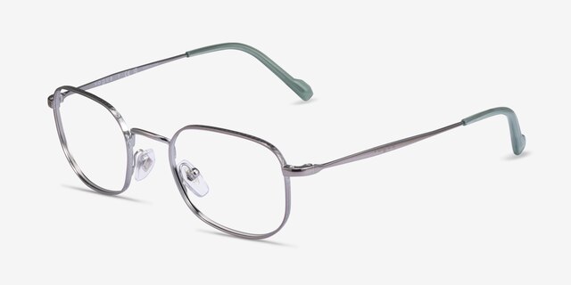 Vogue Eyewear VO4172 Gunmetal MetalEyeglass Frames from EyeBuyDirect, Angle View