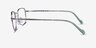 Vogue Eyewear VO4172 Gunmetal MetalEyeglass Frames from EyeBuyDirect, Side View