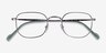 Vogue Eyewear VO4172 Gunmetal MetalEyeglass Frames from EyeBuyDirect, Closed View
