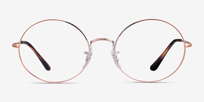 Ray-Ban RB1970V Copper Metal Eyeglass Frames from EyeBuyDirect