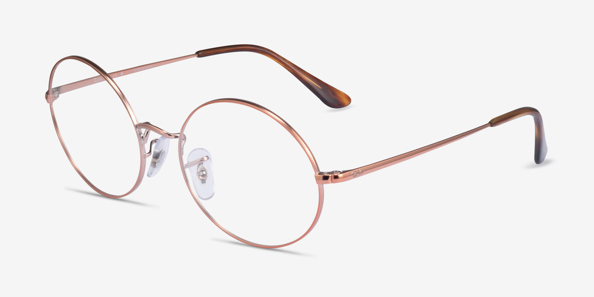 RayBan RB1970V Round Copper Frame Eyeglasses Eyebuydirect