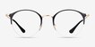 Ray-Ban RB3578V Matte Black On Arista MetalEyeglass Frames from EyeBuyDirect, Front View