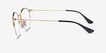 Ray-Ban RB3578V Matte Black On Arista MetalEyeglass Frames from EyeBuyDirect, Side View