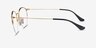 Ray-Ban RB3578V Matte Black On Arista MetalEyeglass Frames from EyeBuyDirect, Side View
