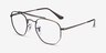 Ray-Ban RB3648V Antique Gold MetalEyeglass Frames from EyeBuyDirect, Angle View