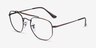Ray-Ban RB3648V Antique Copper MetalEyeglass Frames from EyeBuyDirect, Angle View