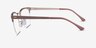 Ray-Ban RB3716VM Light Brown On Copper MetalEyeglass Frames from EyeBuyDirect, Side View