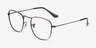 Ray-Ban RB3857V Frank Antique Gold MetalEyeglass Frames from EyeBuyDirect, Angle View