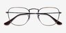 Ray-Ban RB3857V Frank Antique Gold MetalEyeglass Frames from EyeBuyDirect, Closed View
