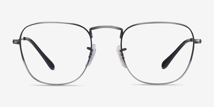 Ray-Ban RB3857V Frank Shiny Antique Gunmetal Metal Eyeglass Frames from EyeBuyDirect