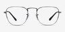 Ray-Ban RB3857V Frank Shiny Antique Gunmetal MetalEyeglass Frames from EyeBuyDirect, Front View