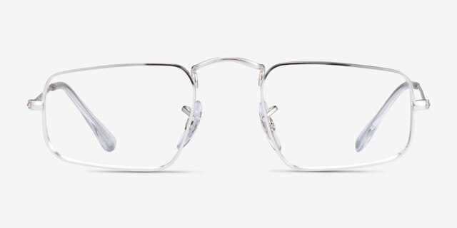 Ray-Ban RB3957V Julie Silver MetalEyeglass Frames from EyeBuyDirect, Front View