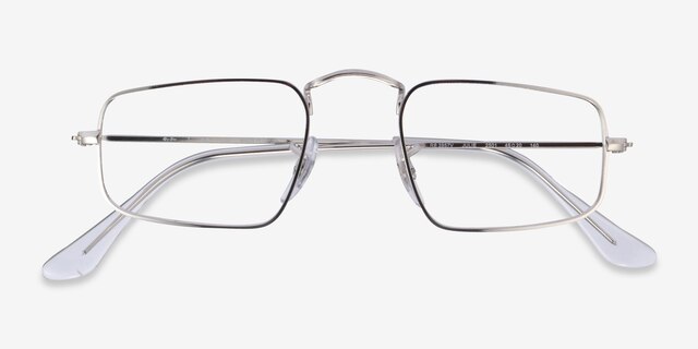 Ray-Ban RB3957V Julie Silver MetalEyeglass Frames from EyeBuyDirect, Closed View