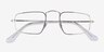 Ray-Ban RB3957V Julie Silver MetalEyeglass Frames from EyeBuyDirect, Closed View