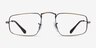 Ray-Ban RB3957V Julie Antique Gold MetalEyeglass Frames from EyeBuyDirect, Front View