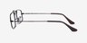 Ray-Ban RB3957V Julie Antique Gold MetalEyeglass Frames from EyeBuyDirect, Side View