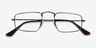 Ray-Ban RB3957V Julie Antique Gold MetalEyeglass Frames from EyeBuyDirect, Closed View
