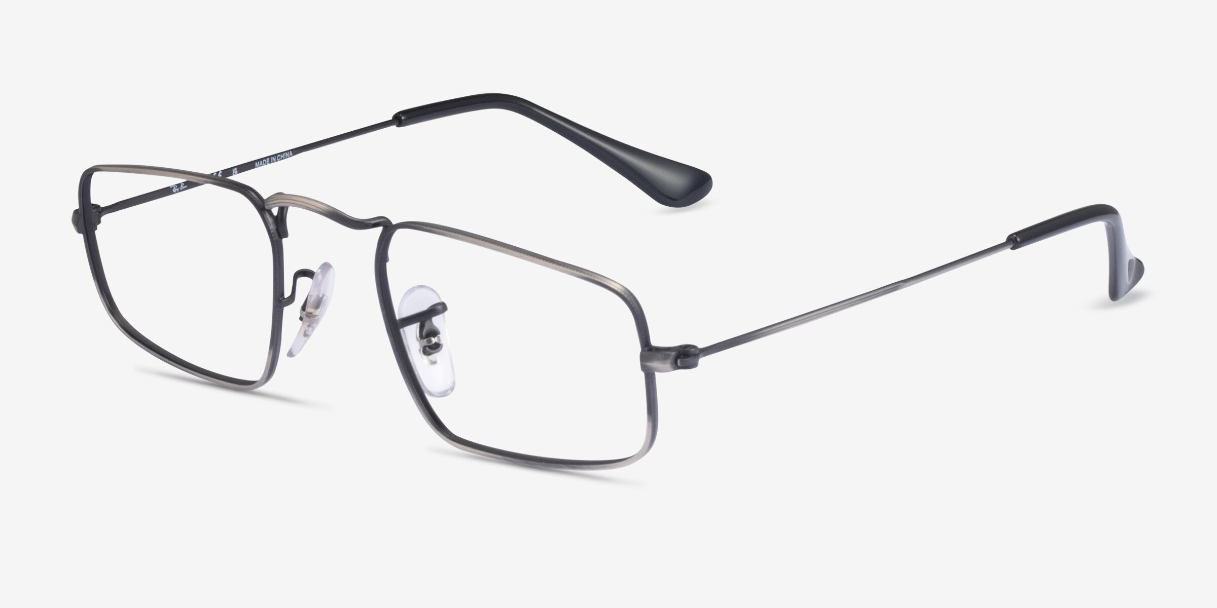Ray-Ban RB3957V Julie - Rectangle Gunmetal Frame Eyeglasses