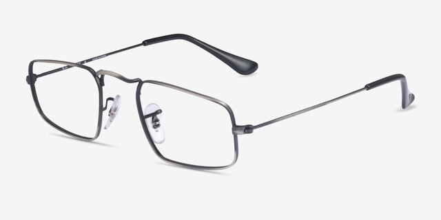 Ray-Ban RB3957V Julie Antique Gunmetal MetalEyeglass Frames from EyeBuyDirect, Angle View
