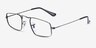 Ray-Ban RB3957V Julie Antique Gunmetal MetalEyeglass Frames from EyeBuyDirect, Angle View