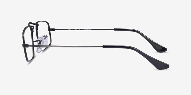 Ray-Ban RB3957V Julie Antique Gunmetal MetalEyeglass Frames from EyeBuyDirect, Side View