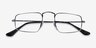 Ray-Ban RB3957V Julie Antique Gunmetal MetalEyeglass Frames from EyeBuyDirect, Closed View