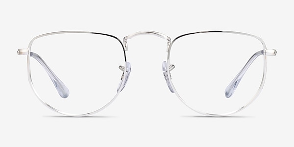 Ray-Ban RB3958V Elon Silver Metal Eyeglass Frames