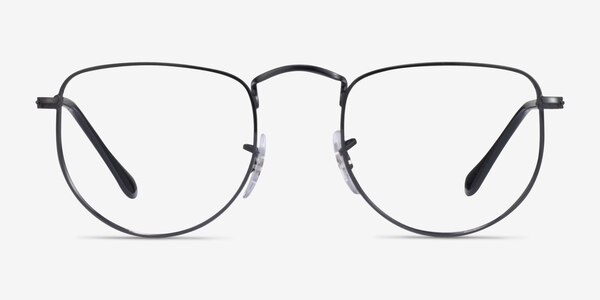 Ray-Ban RB3958V Elon Polished Black Metal Eyeglass Frames
