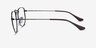 Ray-Ban RB3958V Elon Antique Gold MetalEyeglass Frames from EyeBuyDirect, Side View