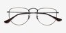 Ray-Ban RB3958V Elon Antique Gold MetalEyeglass Frames from EyeBuyDirect, Closed View