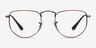 Ray-Ban RB3958V Elon Antique Copper MetalEyeglass Frames from EyeBuyDirect, Front View